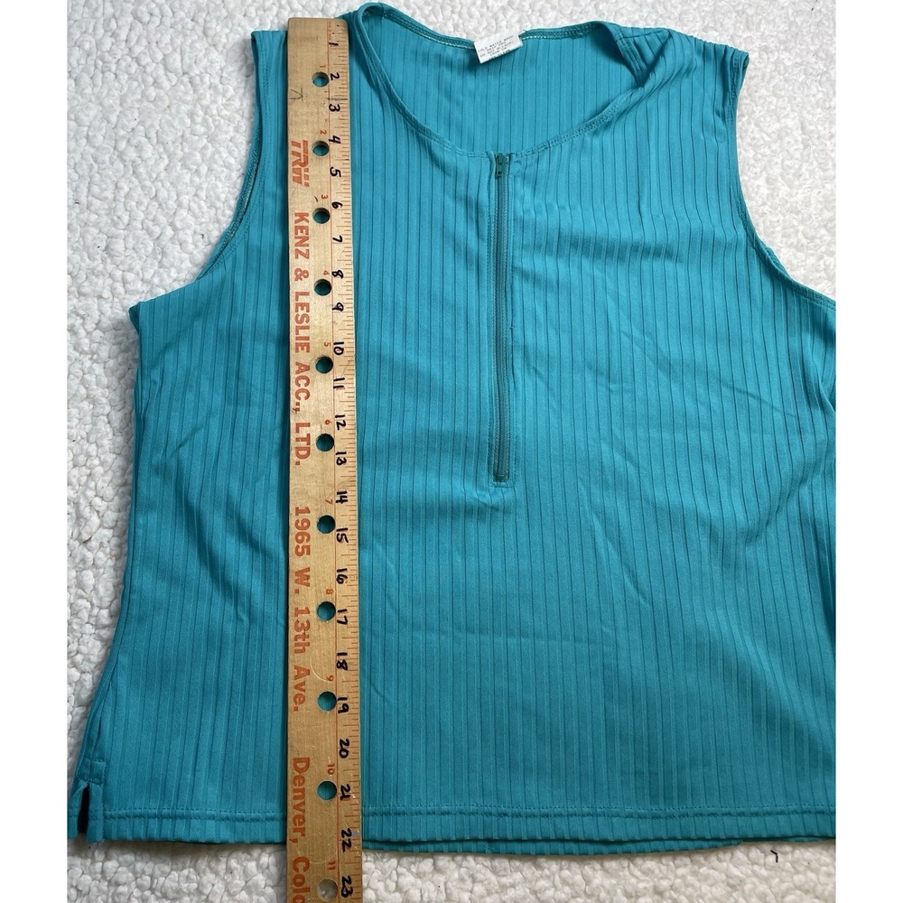 Vintage REI Women's Biking/Hiking Tank Top Teal Size Large - Picture 4 of 6